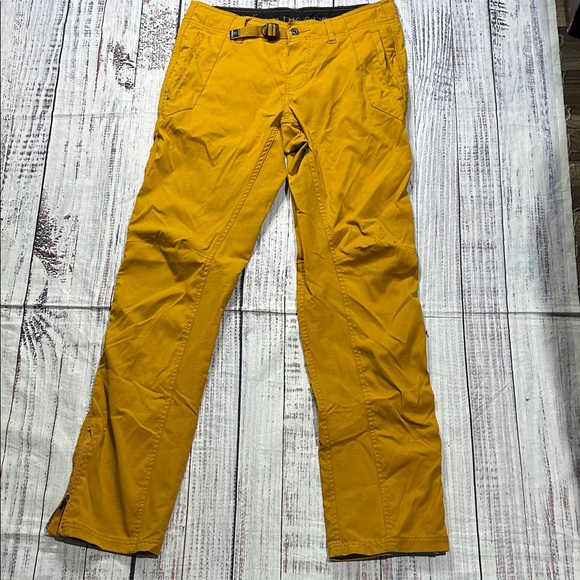 Prana Other - Prana Mustard Yellow Men's Chino-Style Outdoor Pants
